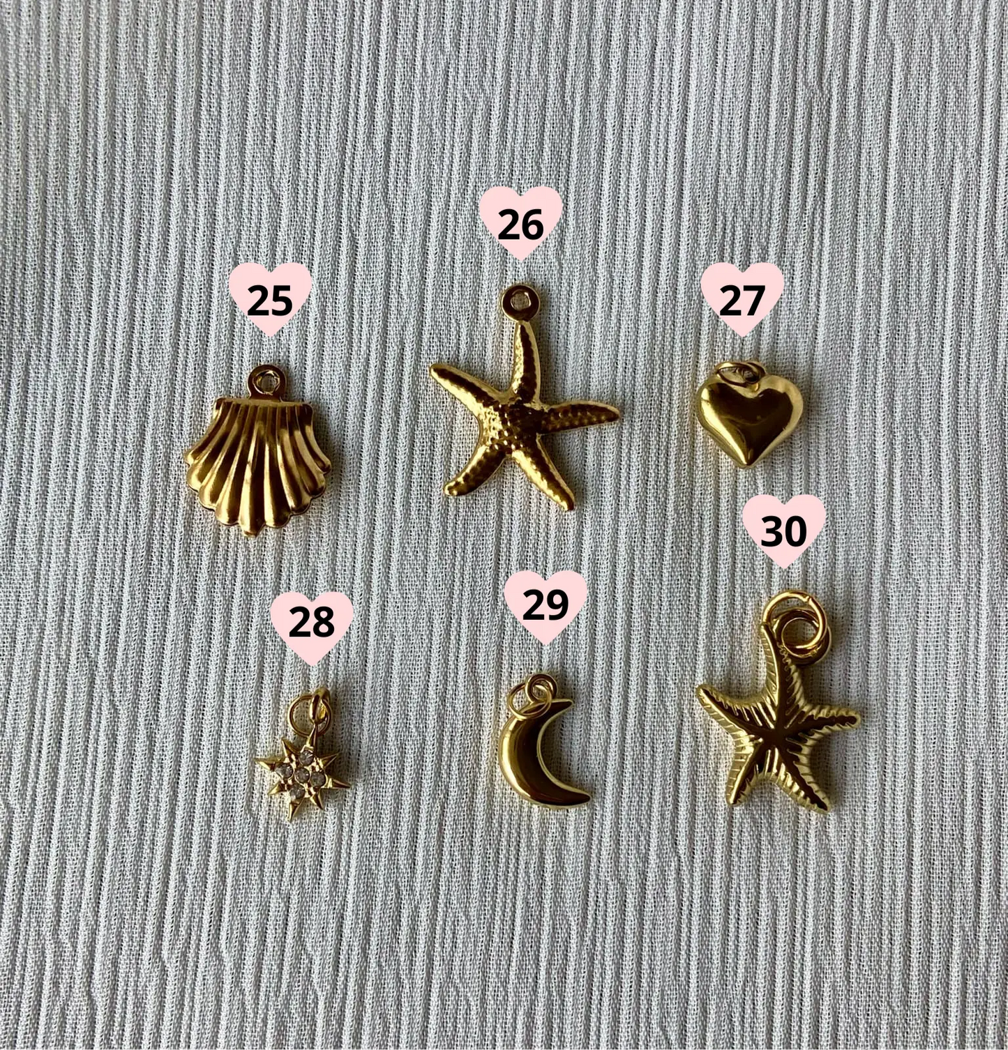 BRACELET DORÉ | LETTRES & CHARMS