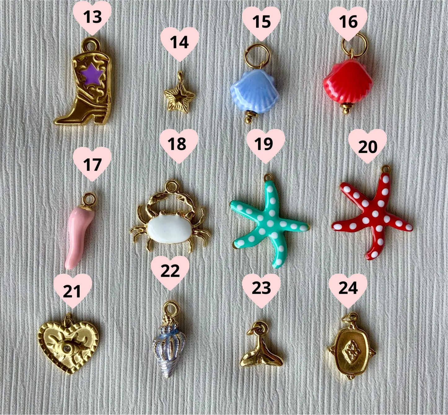 BRACELET DORÉ | LETTRES & CHARMS