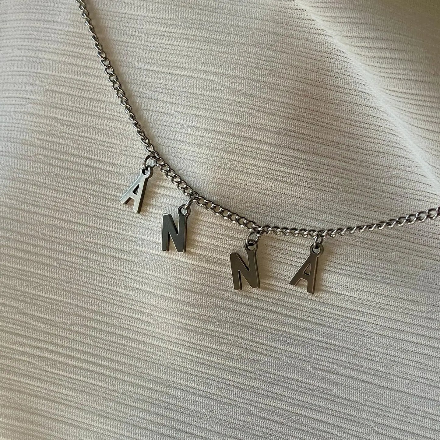 BRACELET ARGENTÉ | LETTRES