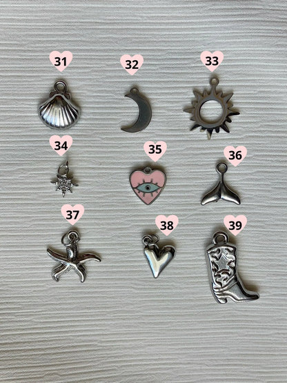 BRACELET ARGENTÉ | LETTRES & CHARMS