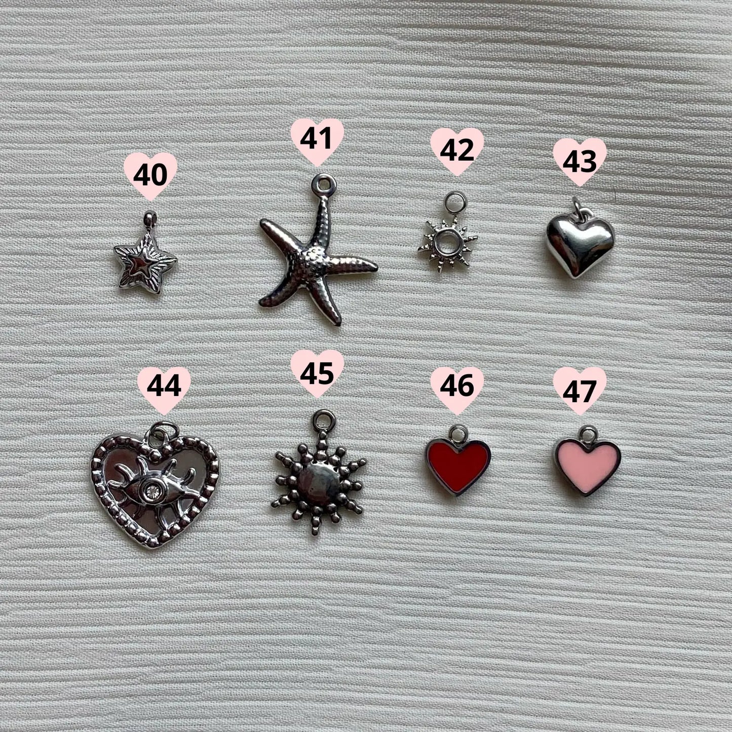 BAGUE ARGENTÉE | LETTRE & CHARM
