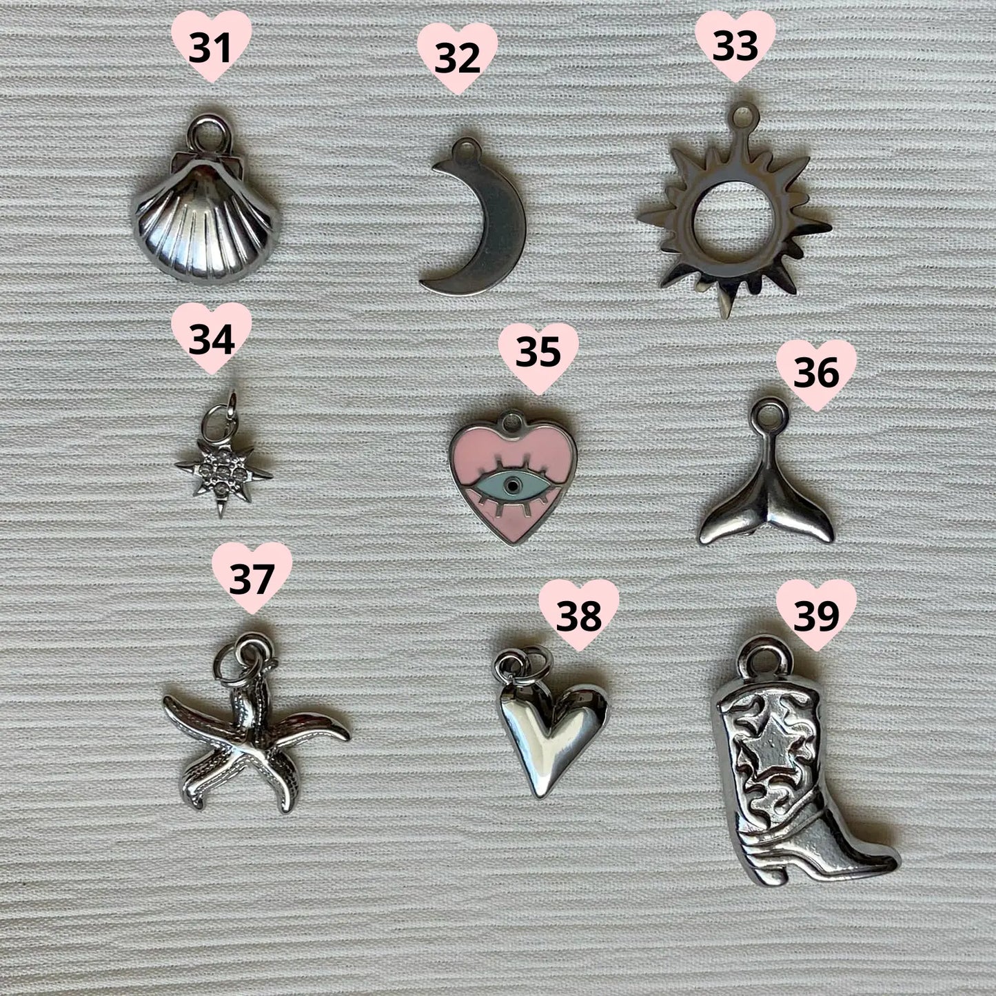 BAGUE ARGENTÉE | LETTRE & CHARM