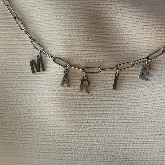 BRACELET ARGENTÉ | LETTRES