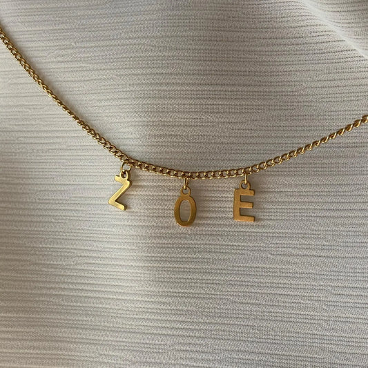 BRACELET DORÉ | LETTRES